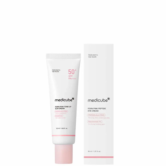 Medicube PDRN Pink Tone Up Sun Cream with box | Korean sunscreen