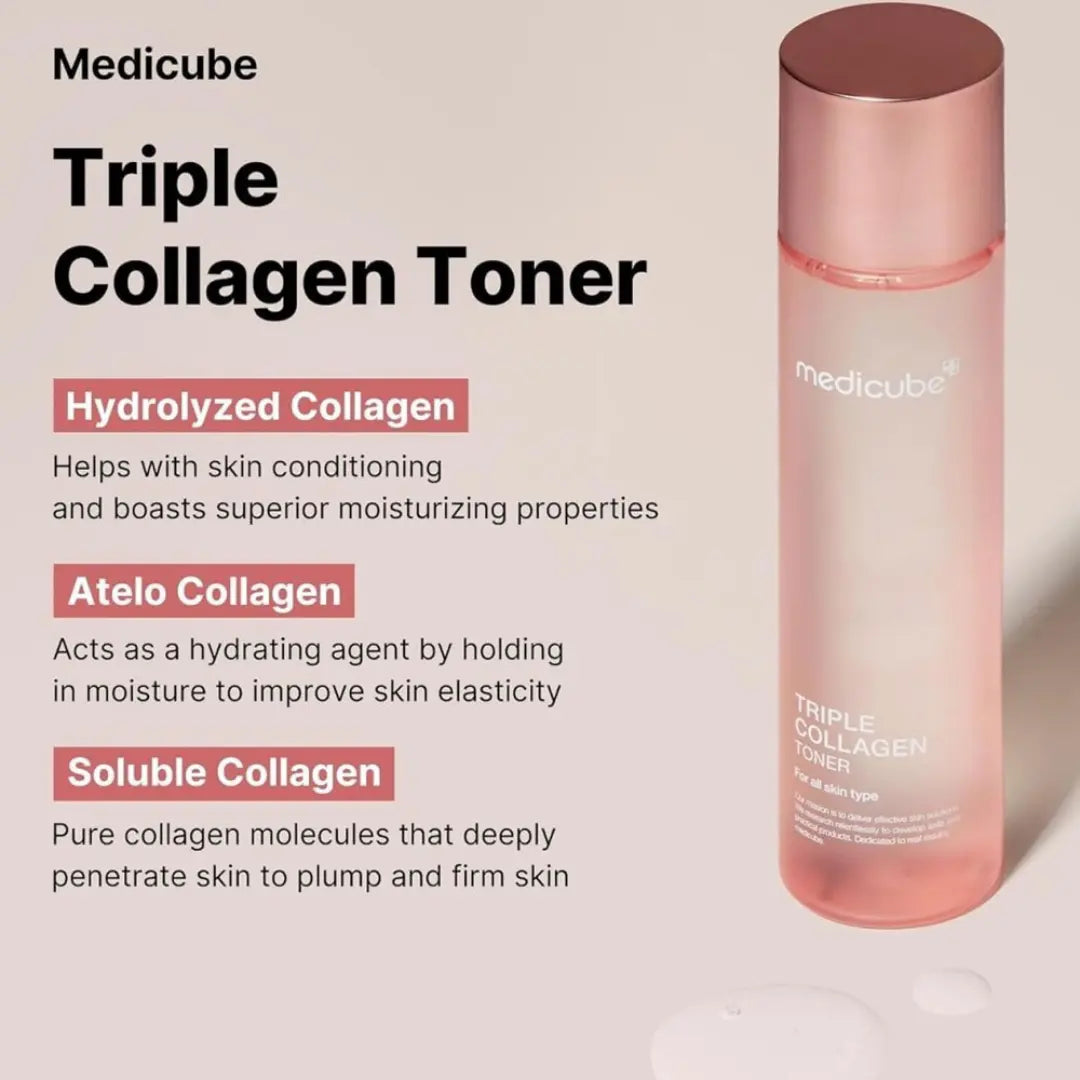 Applying toner with cotton pad | elasticity and glow