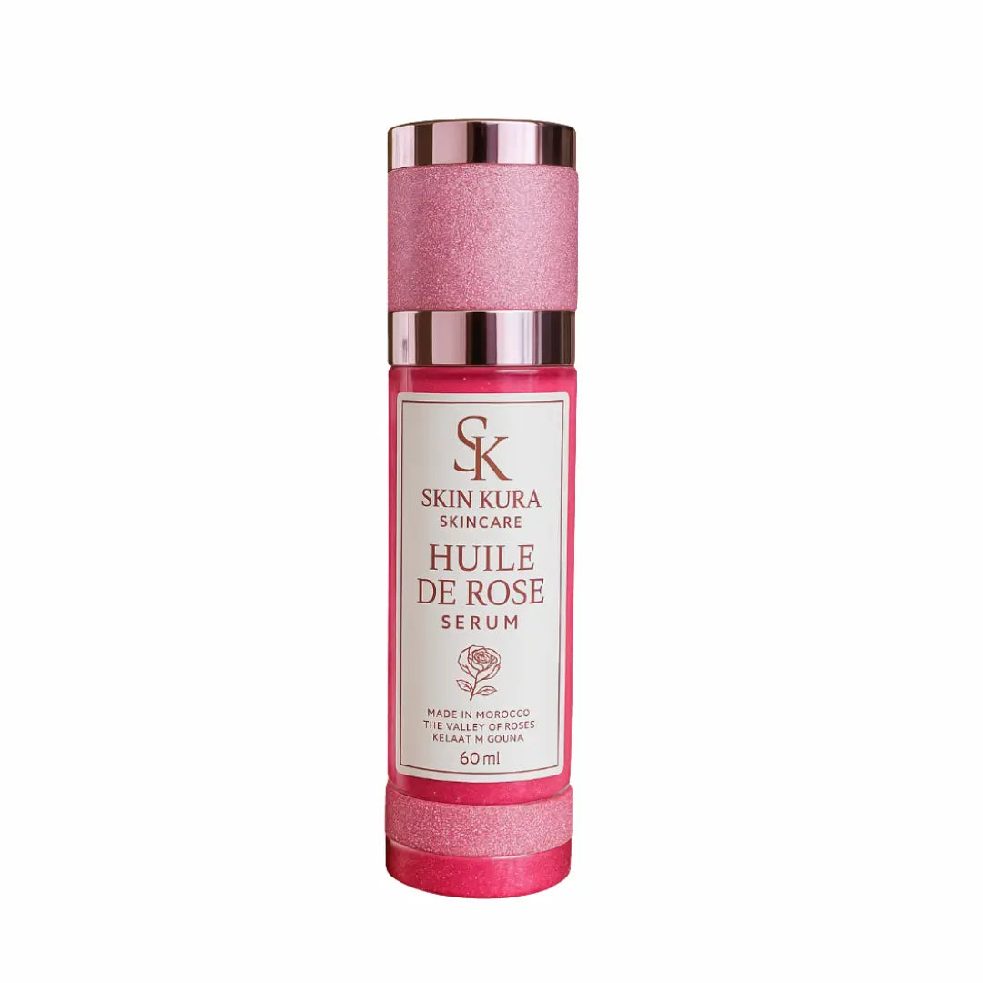 Skinkura Rose Oil Face Serum 60ml | Hydrates & Brightens Skin