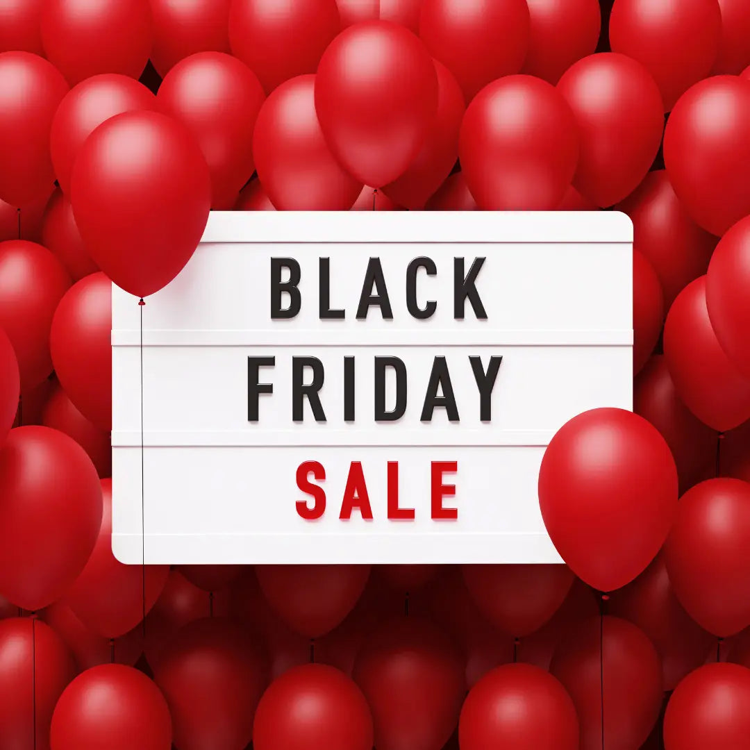 Black Friday 2025 banner featuring Korean skincare and K-Beauty deals up to 50% off