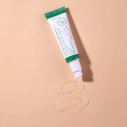 Lightweight texture of AXIS-Y Dark Spot Correcting Glow Serum showing smooth and hydrating finish