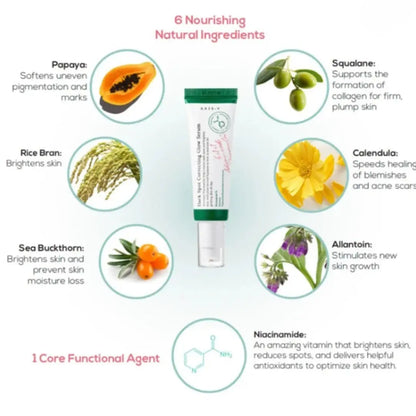 Applying AXIS-Y Dark Spot Correcting Glow Serum to skin for radiant and even complexion