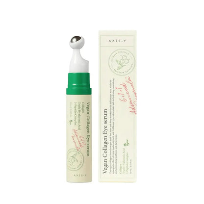 Cooling metal applicator of AXIS-Y Vegan Collagen Eye Serum