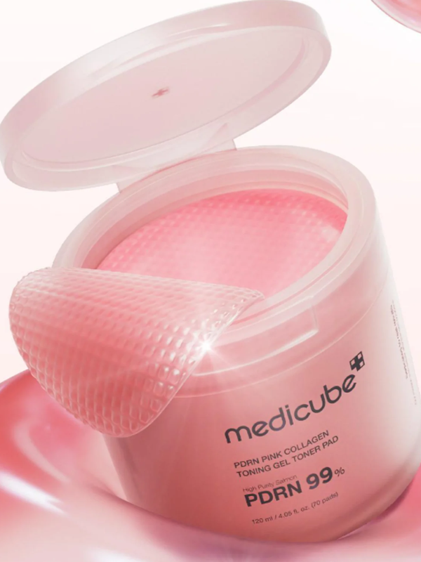 Medicube PDRN Pink Collagen Toning Gel Toner Pad
