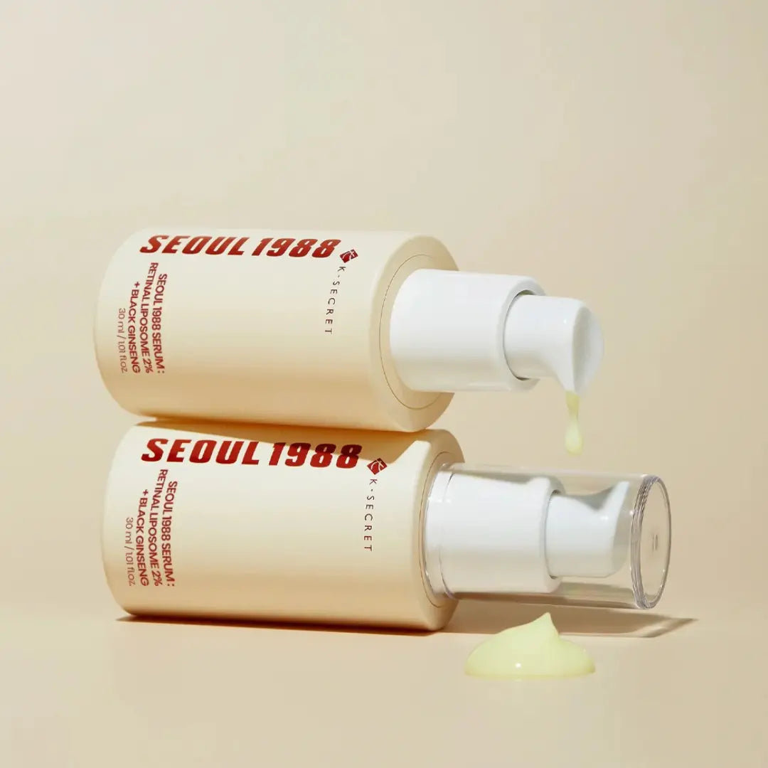 KSECRET SEOUL 1988 Serum dispensing product from pump.