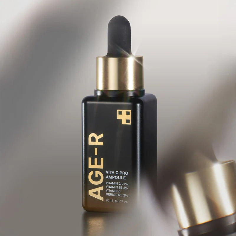 Medicube Age-R Vita C Pro Ampoule packaging – antioxidant brightening treatment