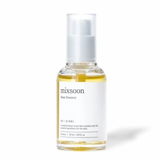 Mixsoon Bean Essence front view – Korean skincare hydrating and exfoliating essence.