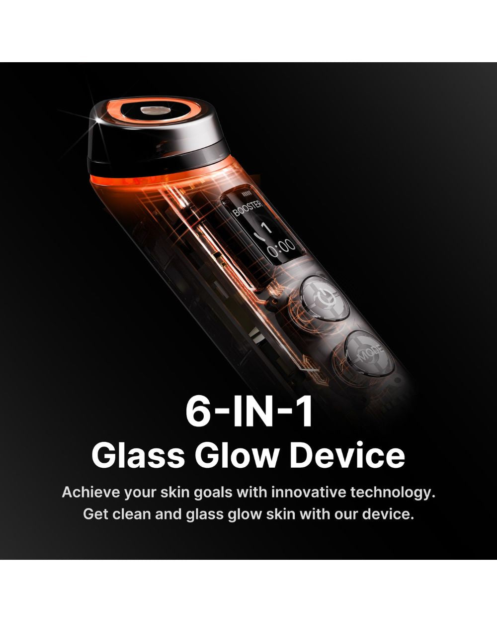 Medicube AGE‑R Booster Pro + Pink Head Case