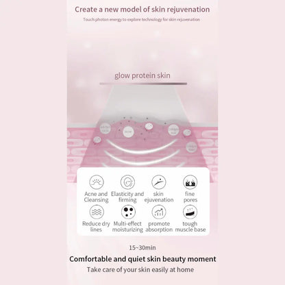 How to use the Skinkura LED light therapy mask – 15–30 minute at-home session.