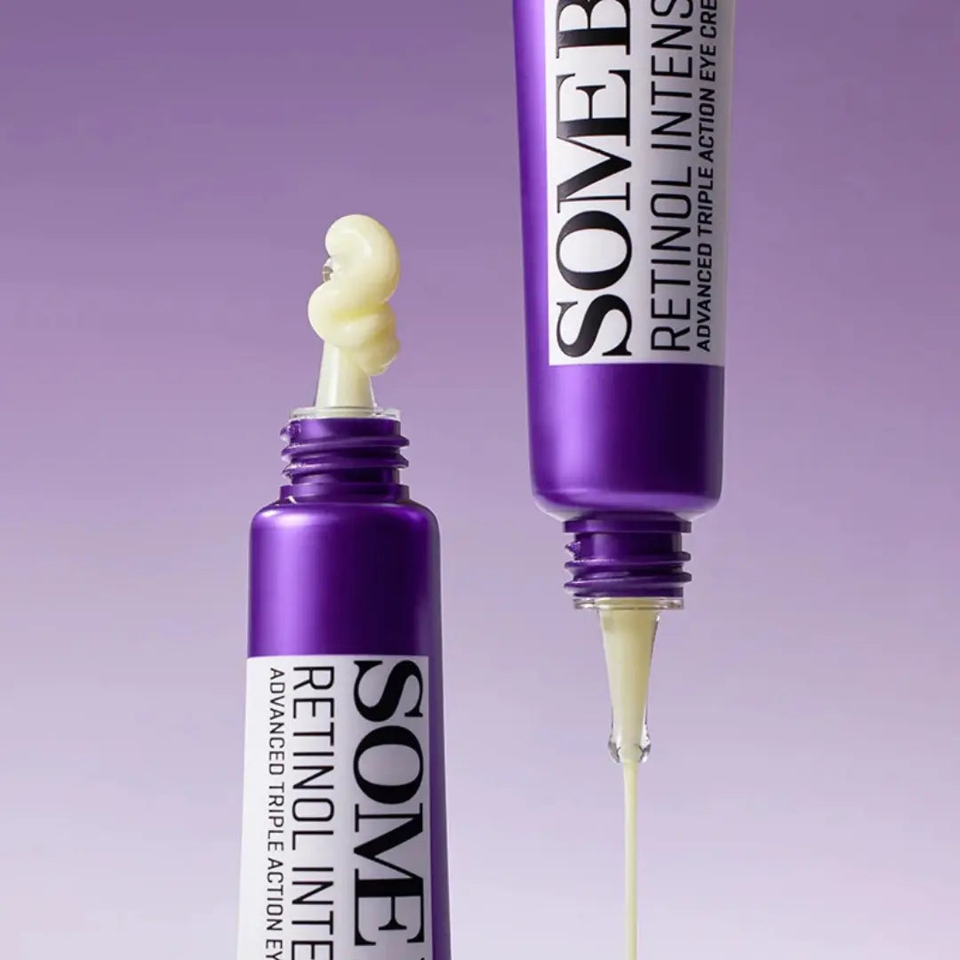 Apply a small amount around eyes and gently massage until absorbed
