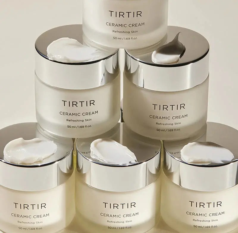 TIRTIR Ceramic Cream moisturizing texture close-up