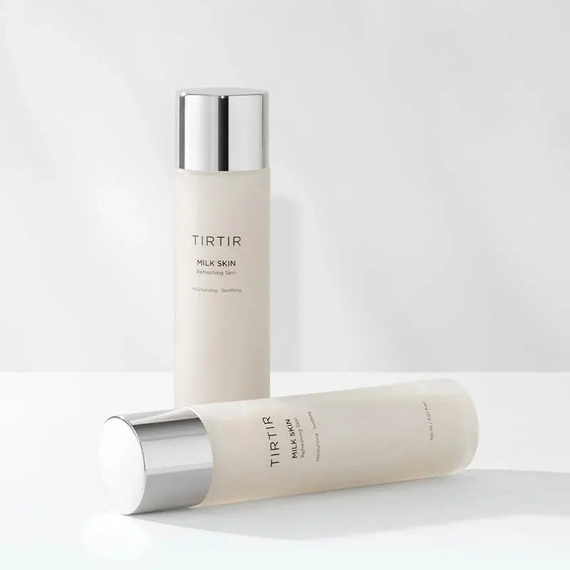 Close-up of TirTir Milk Skin Toner lightweight milky texture